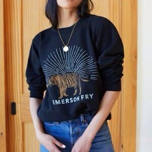 Emerson Fry Black Tiger Sweatshirt- size L Large